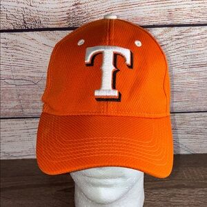 Pre Owned Texas Rangers/ Longhorns Promo Orange Unbranded Game Day Hat